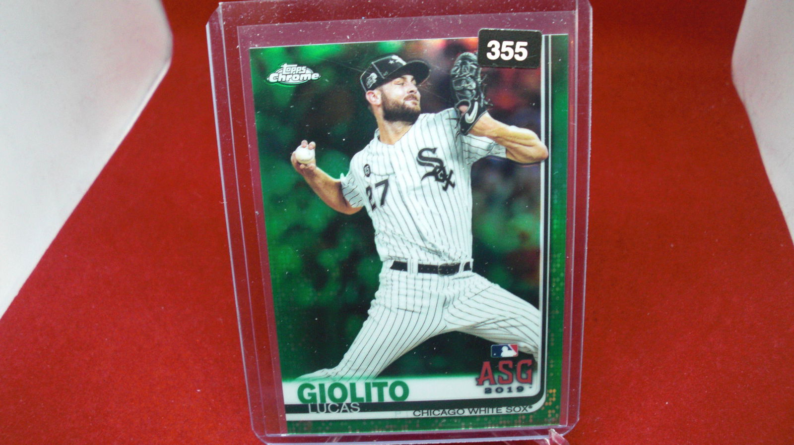lucas giolito green topps chrome #21/99 (1 of 1)