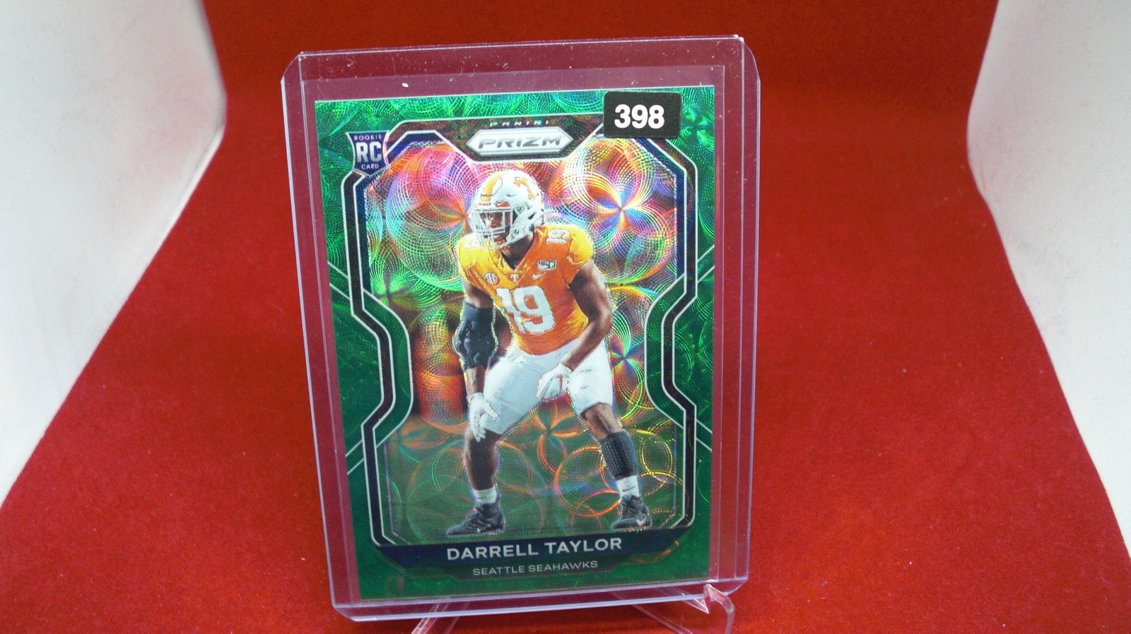 darrell taylor rookie green prizm #54/75 (1 of 1)