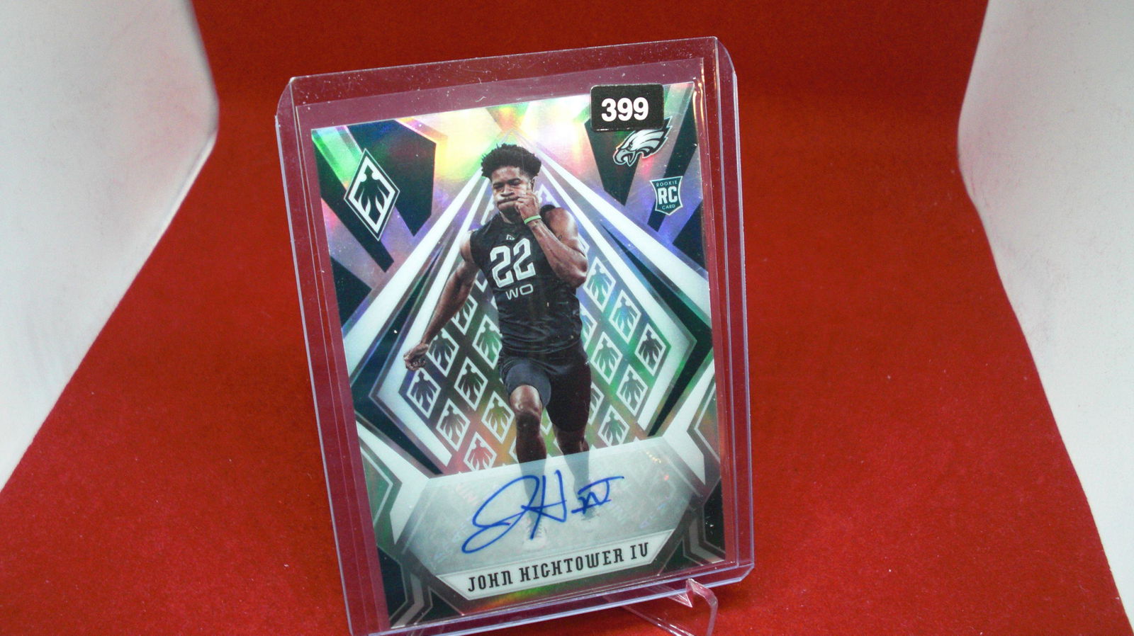 john hightower rookie signature (1 of 1)