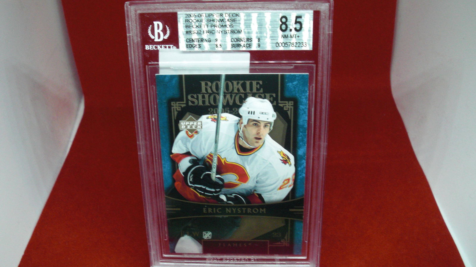 beckett graded 2005 eric nystrom mint 8.5 (1 of 1)