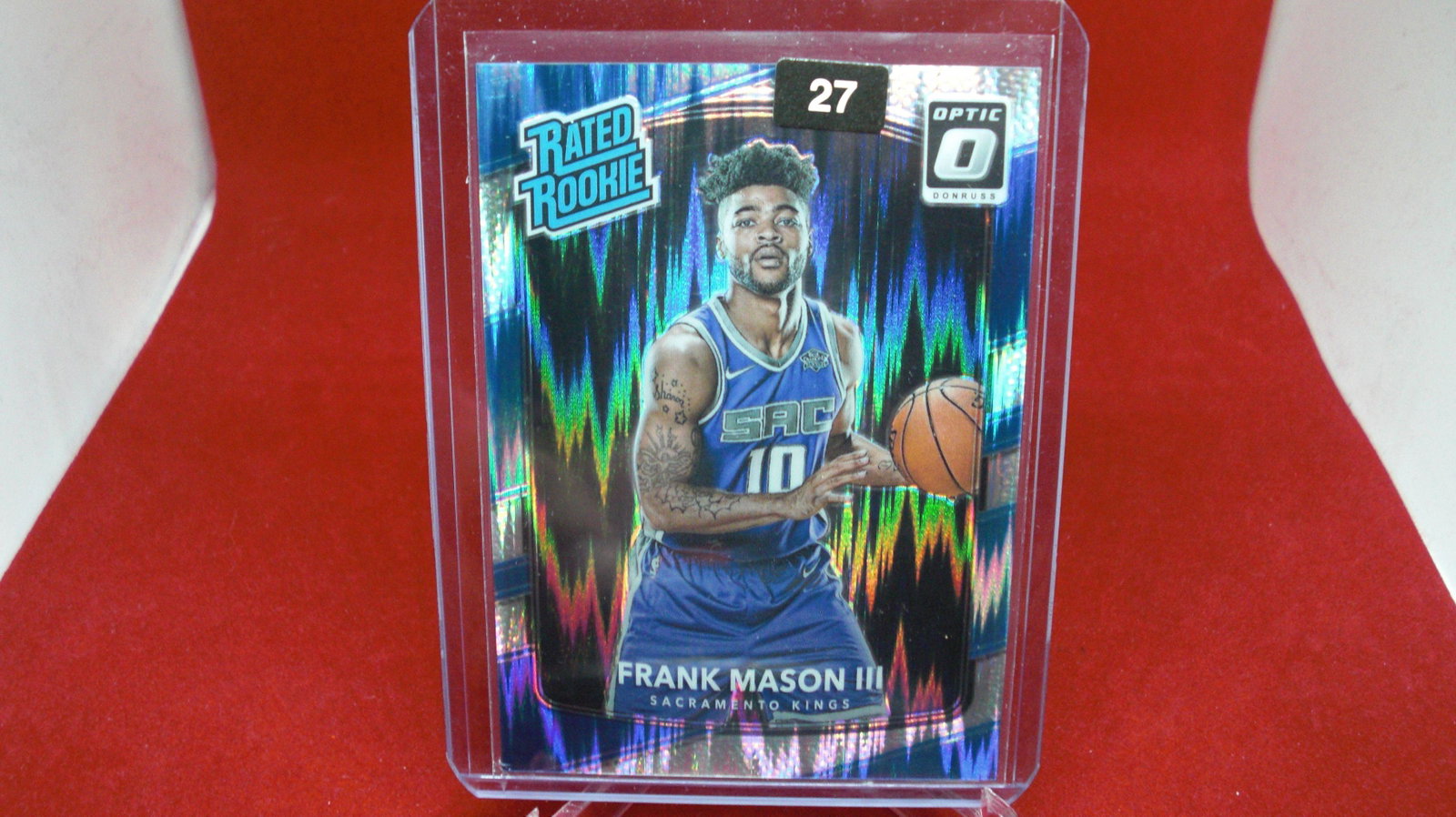 frank mason rated rookie: in top loader