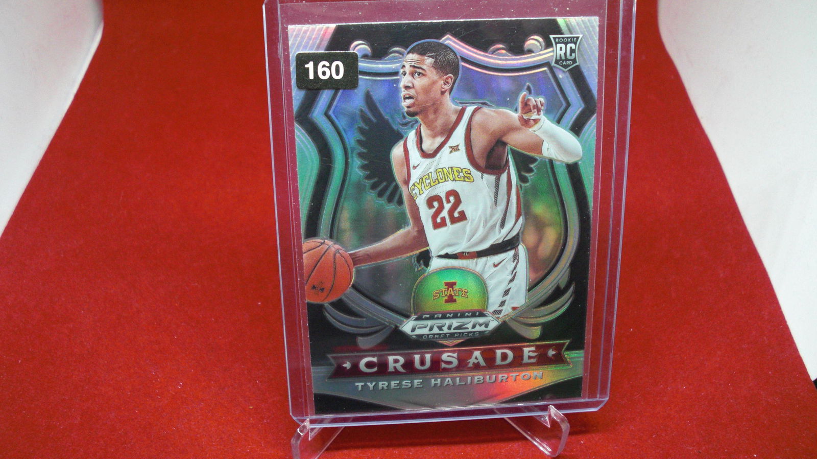 tyrese haliburton rookie crusade prizm (1 of 1)