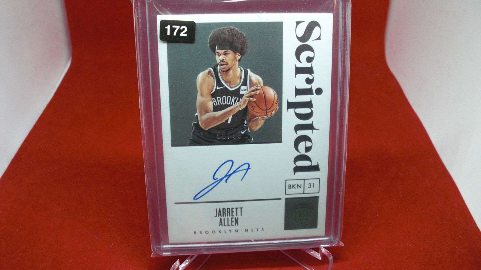 jarrett allen signature #56/99 scripted (1 of 1)