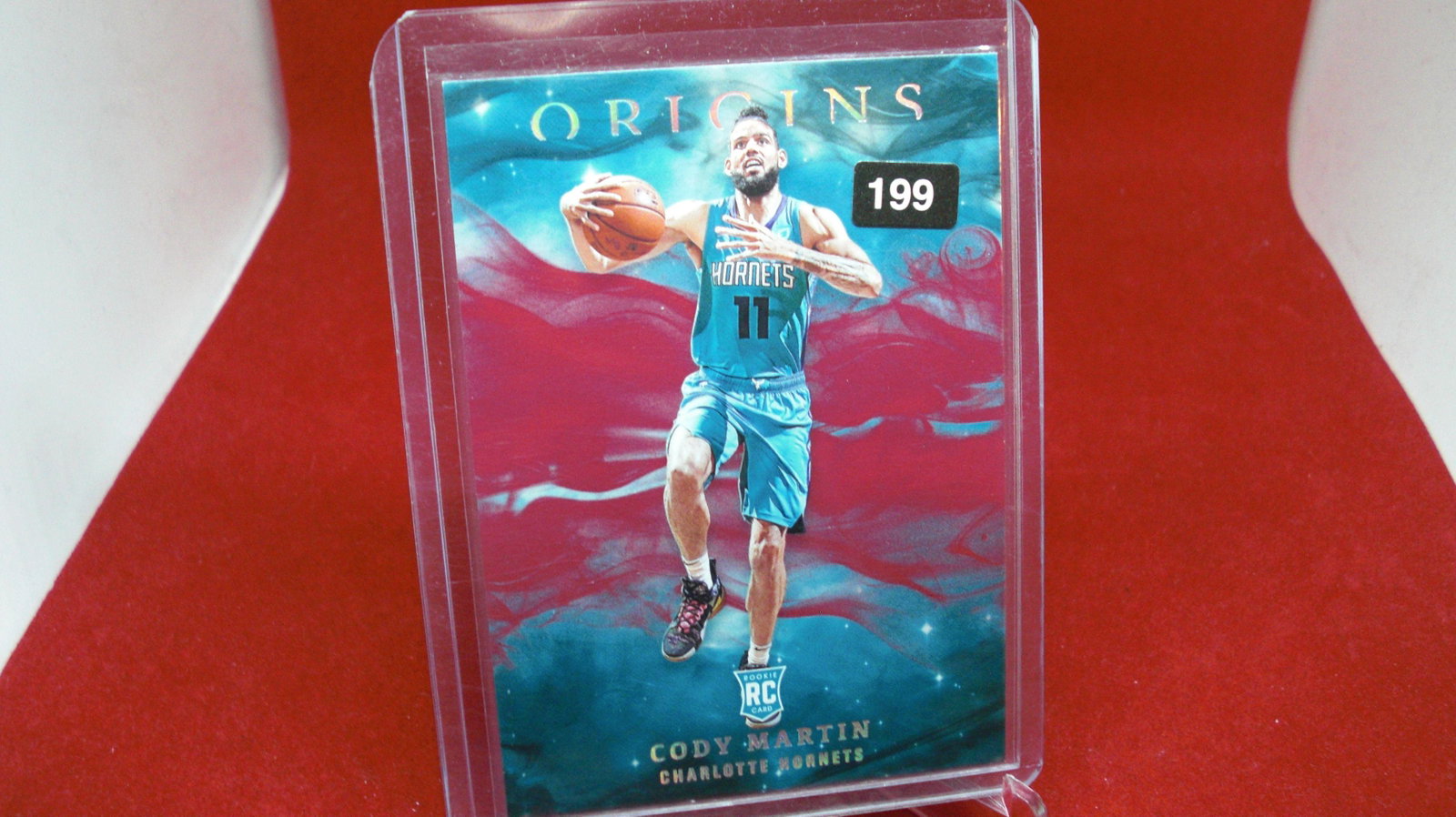 cody martin rookie origins: in top loader
