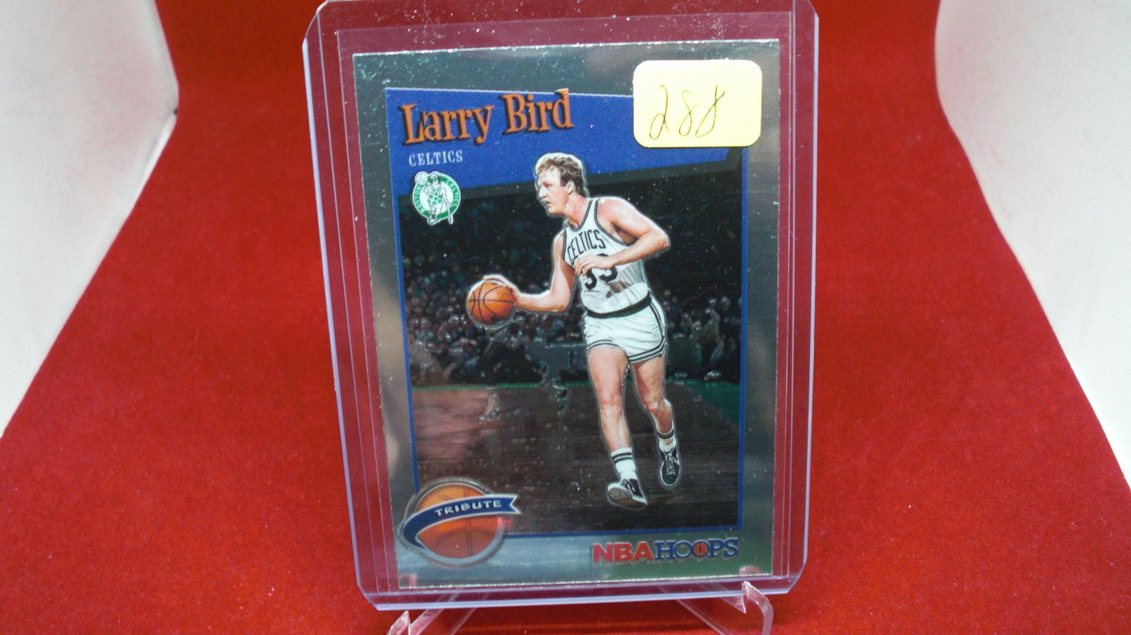 larry bird: in top loader