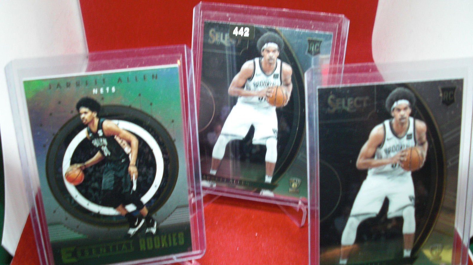 lot of 3 jarrett allen rookie cards (1 of 1)