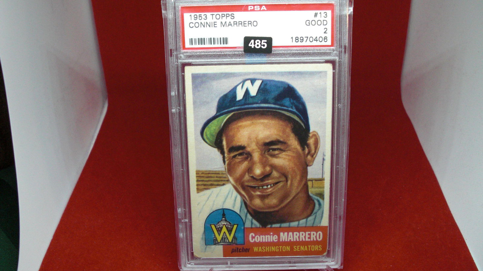 psa graded 1953 connie marrero good 2 (1 of 1)