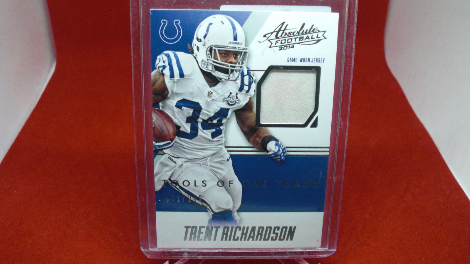 trent richardson jersey #071/249 absolute (1 of 1)
