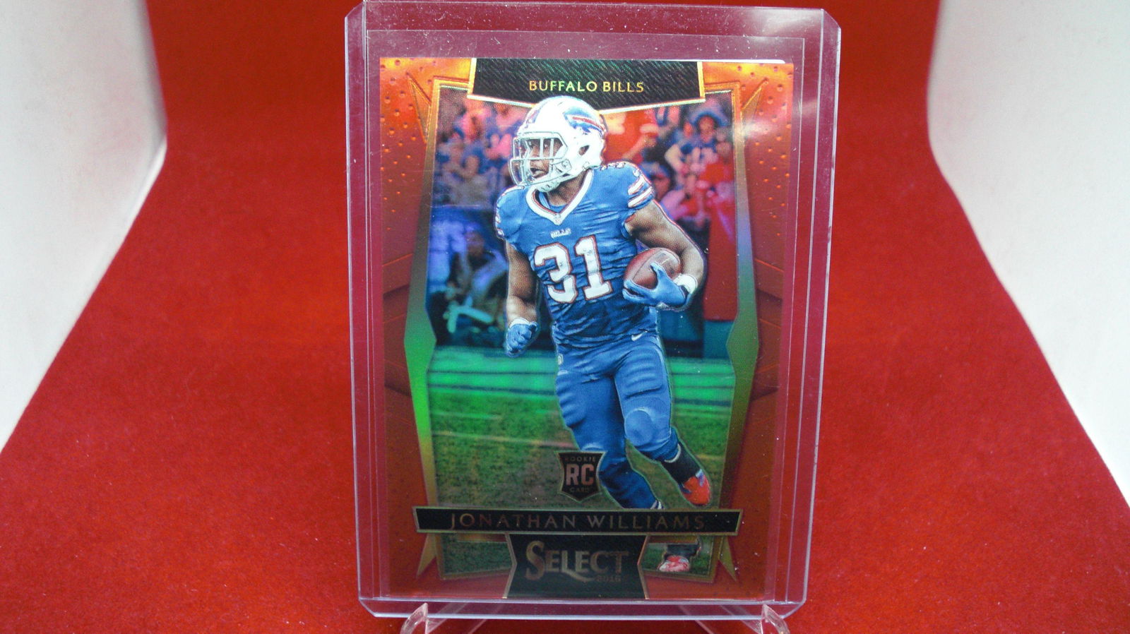 jonathan williams rookie red select #17/99 (1 of 1)