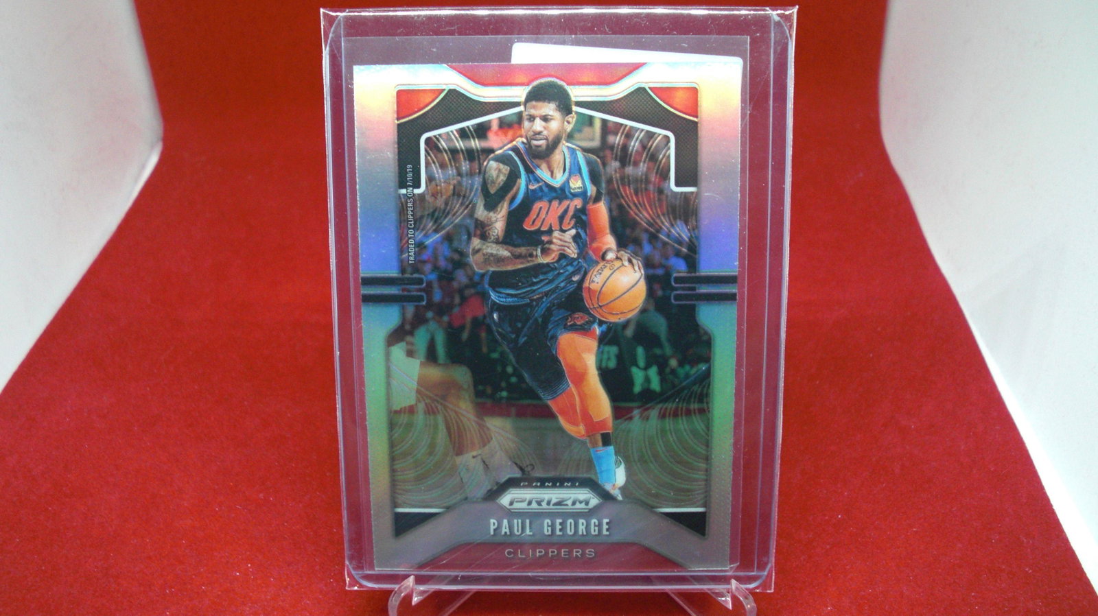 paul george prizm: in top loader