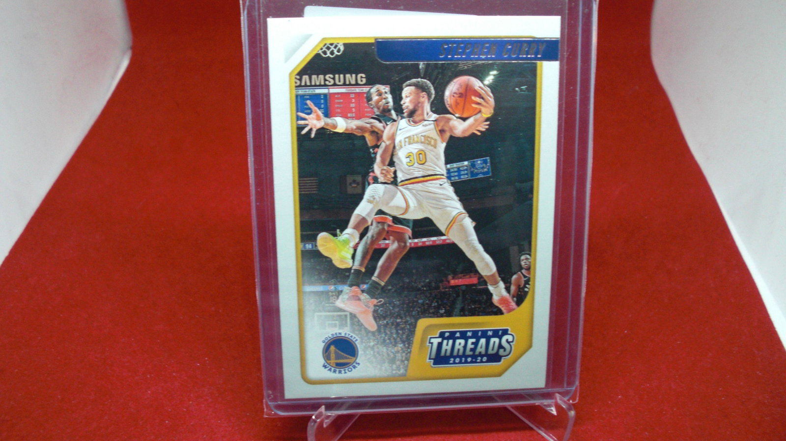 stephen curry: in top loader