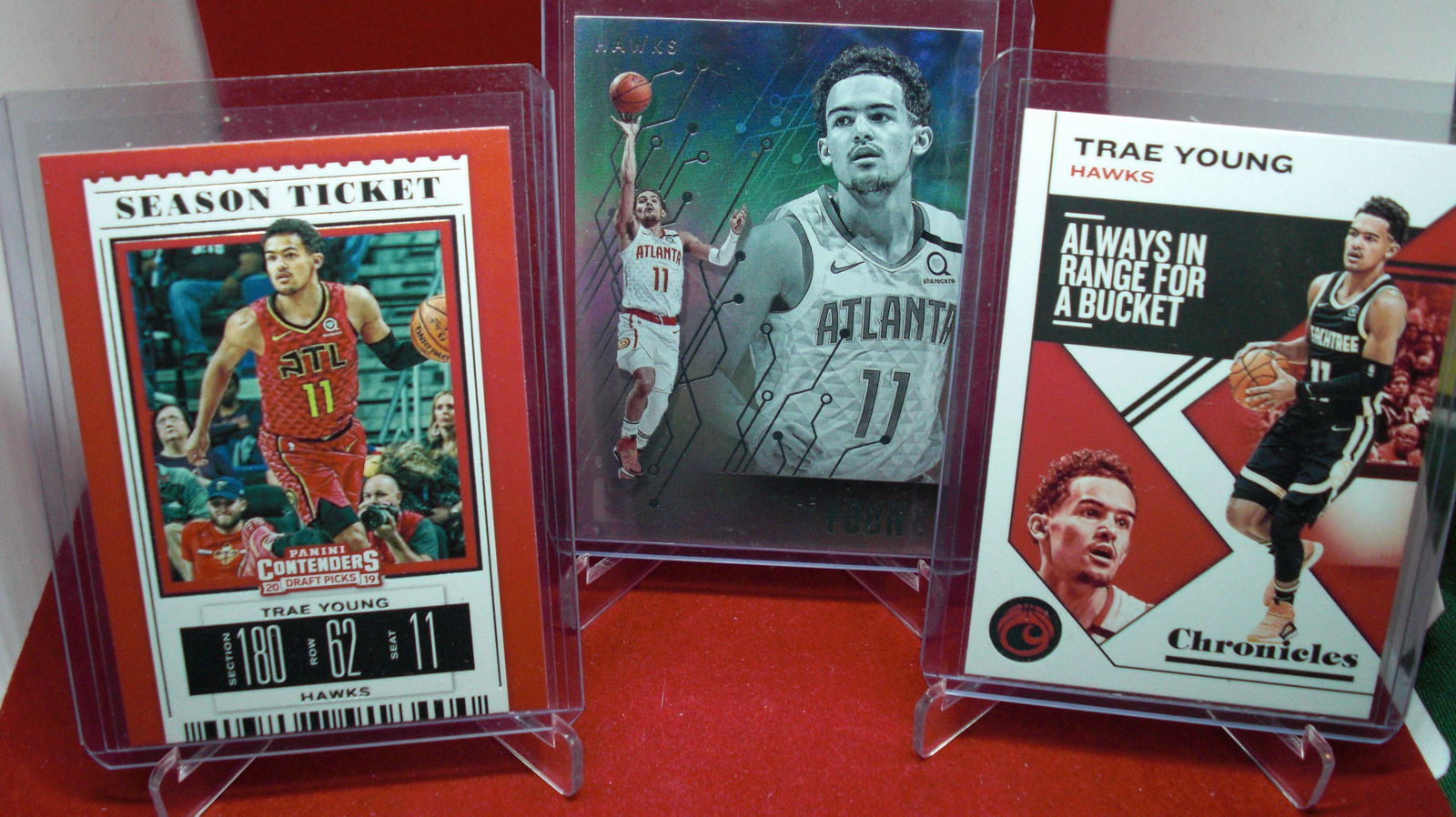 lot of 3 trae young cards (1 of 1)