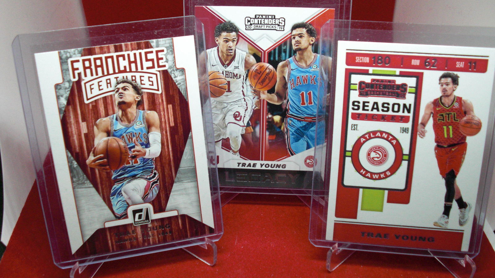 lot of 3 trae young cards (1 of 1)