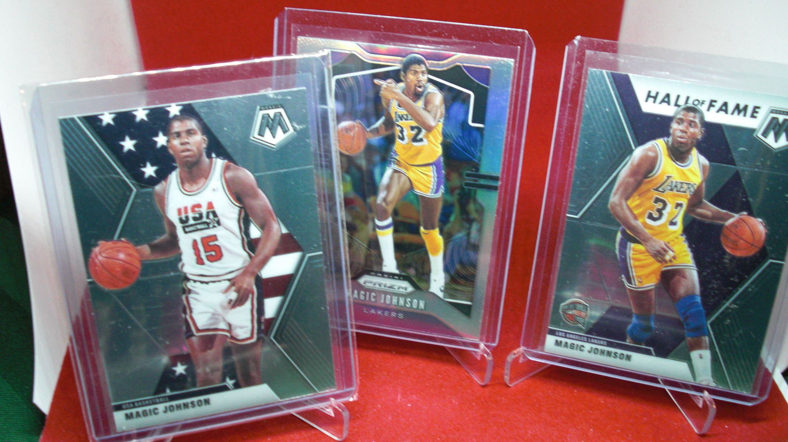 lot of 3 magic johnson cards (1 of 1)