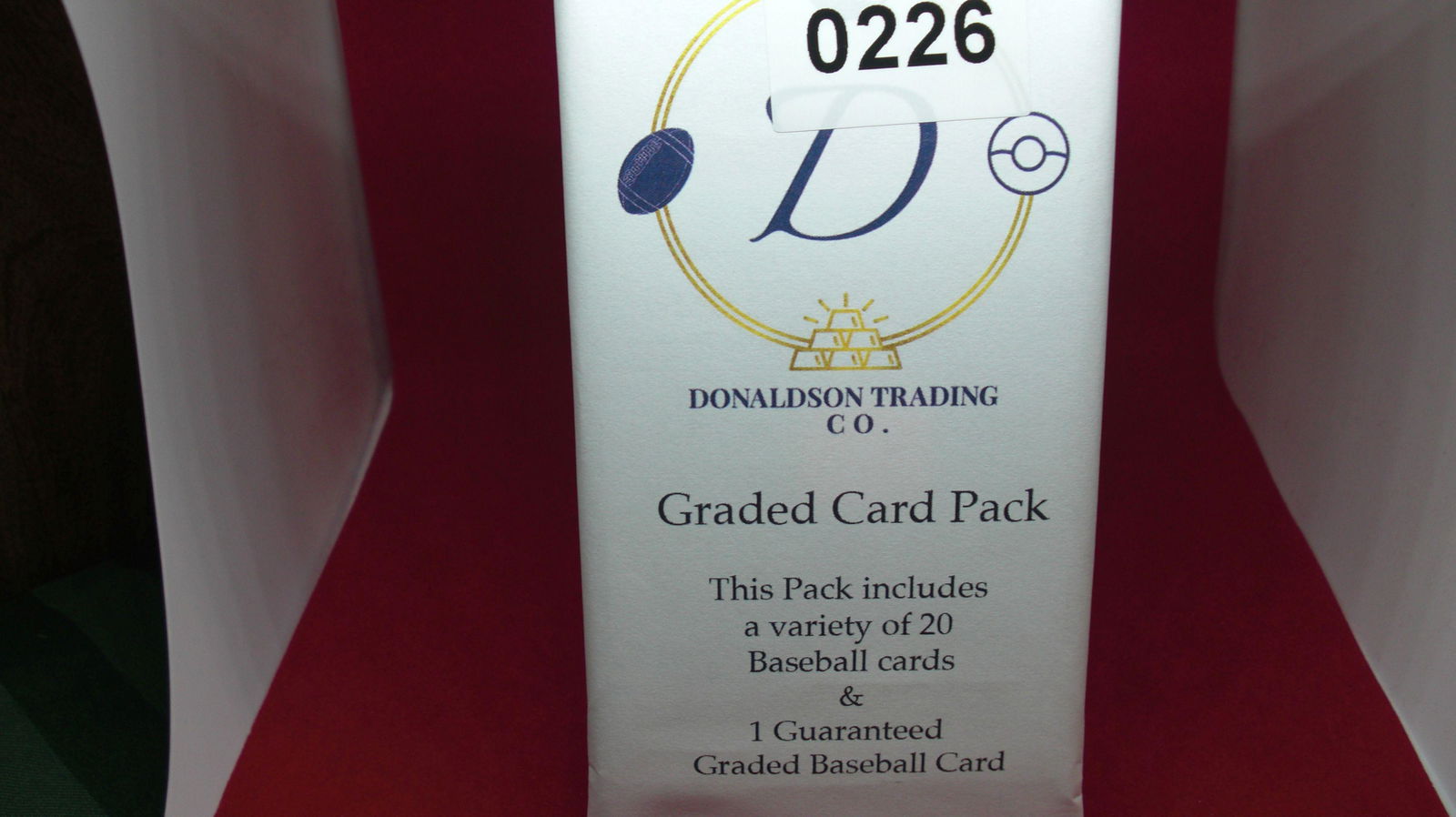 graded card baseball hot pack with guaranteed graded (1 of 1)