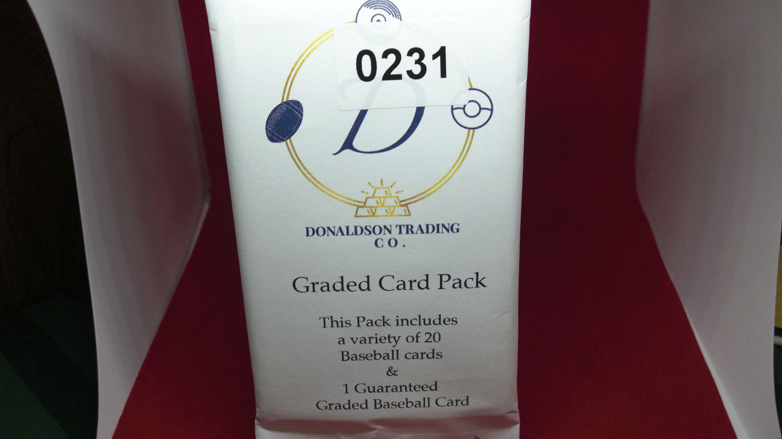 graded card baseball hot pack with guaranteed graded (1 of 1)