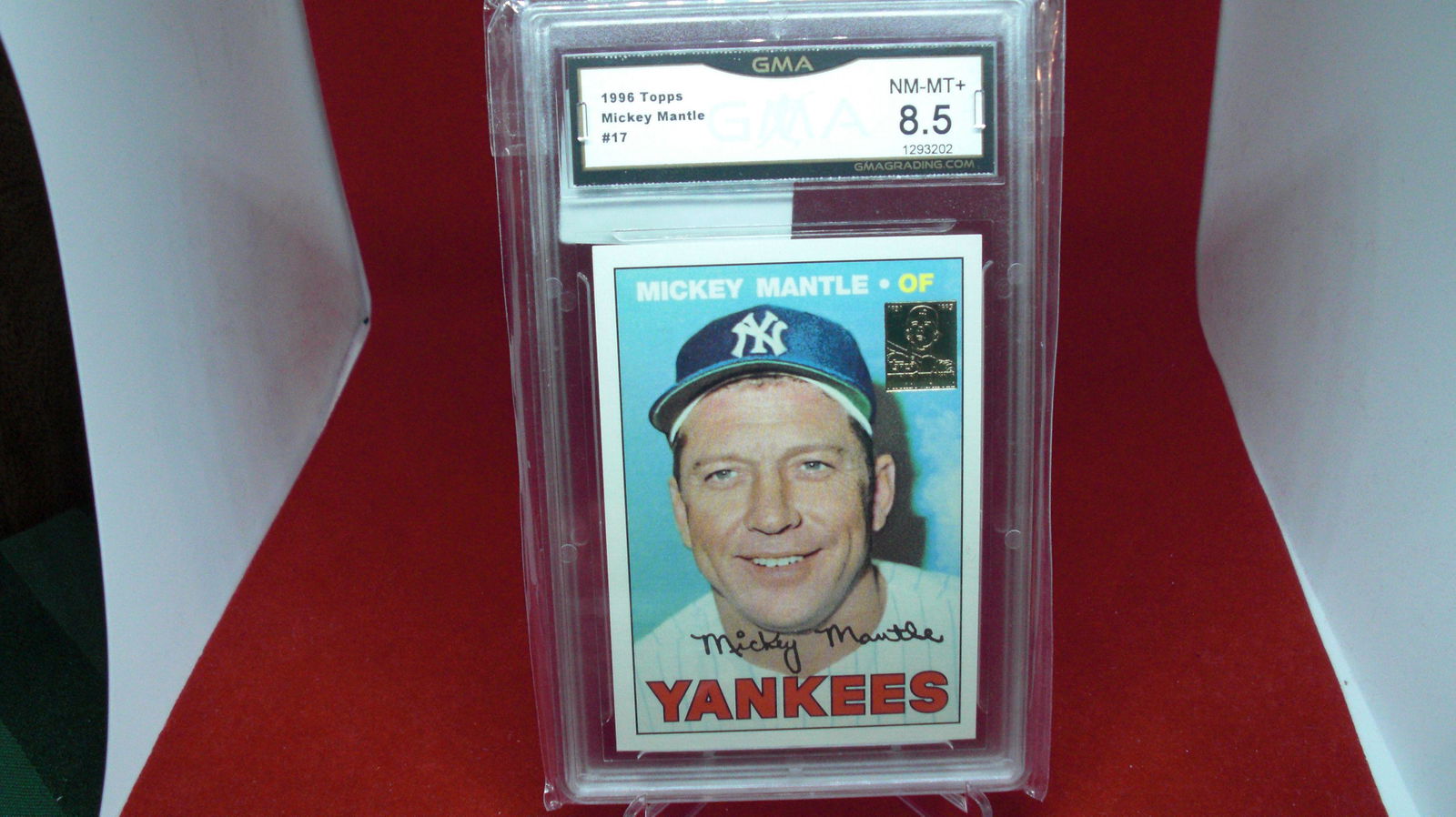 gma graded micky mantle mint 8.5 (1 of 1)