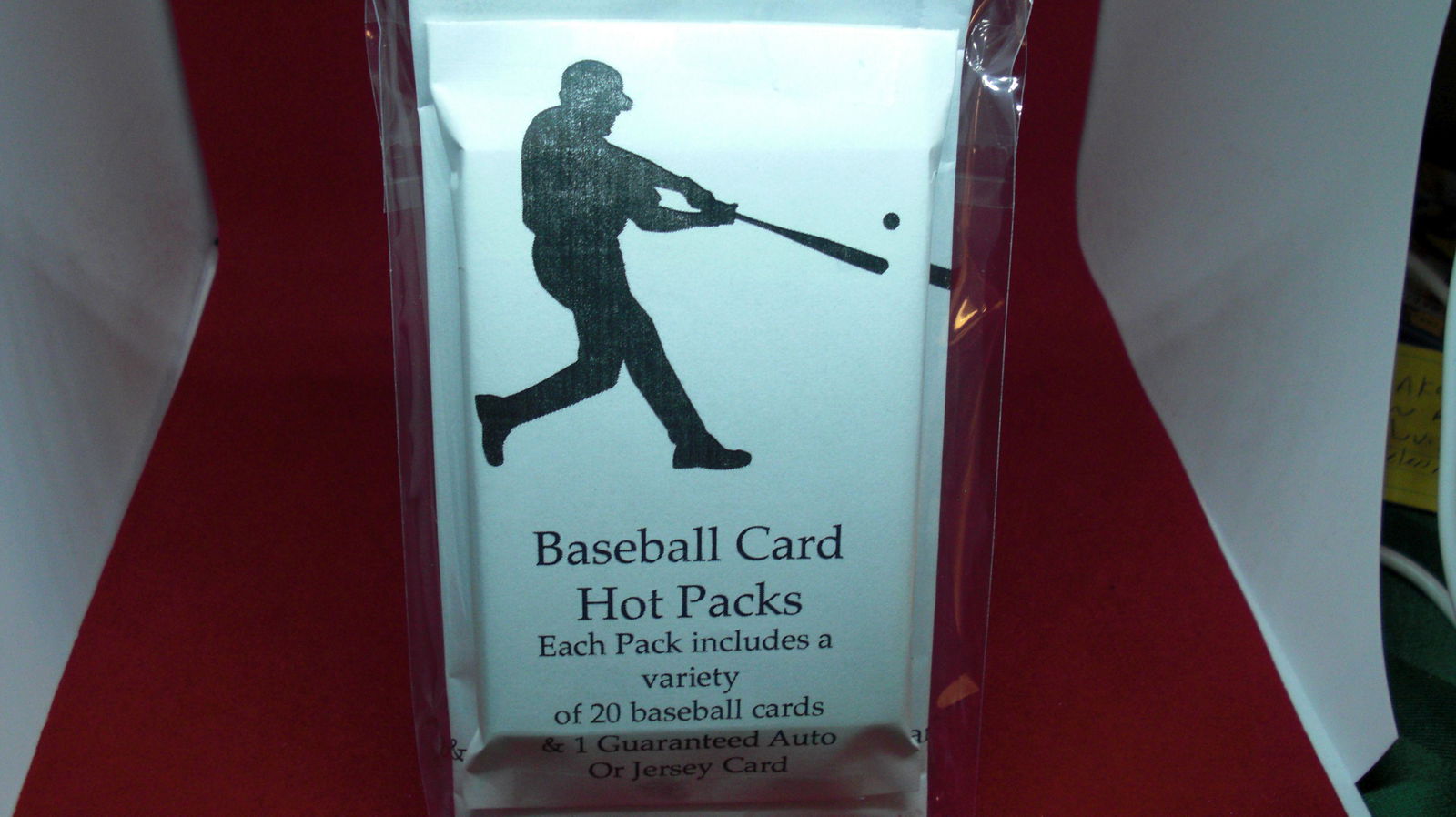 baseball hotpack 20 cards and 1 auto or jersey (1 of 1)