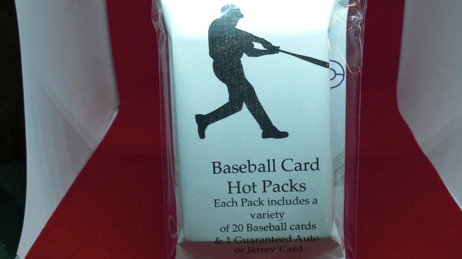 baseball hotpack 20 cards and 1 auto or jersey (1 of 1)