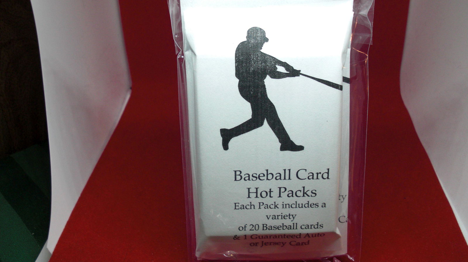 baseball hotpack 20 cards and 1 auto or jersey (1 of 1)