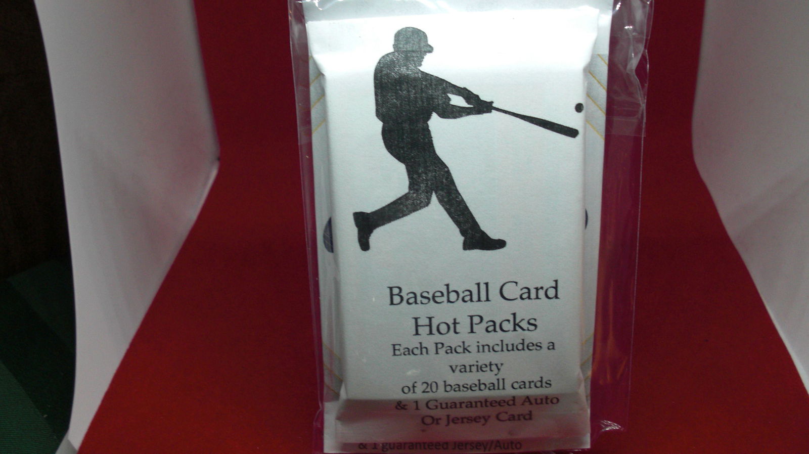 baseball hotpack 20 cards and 1 auto or jersey (1 of 1)