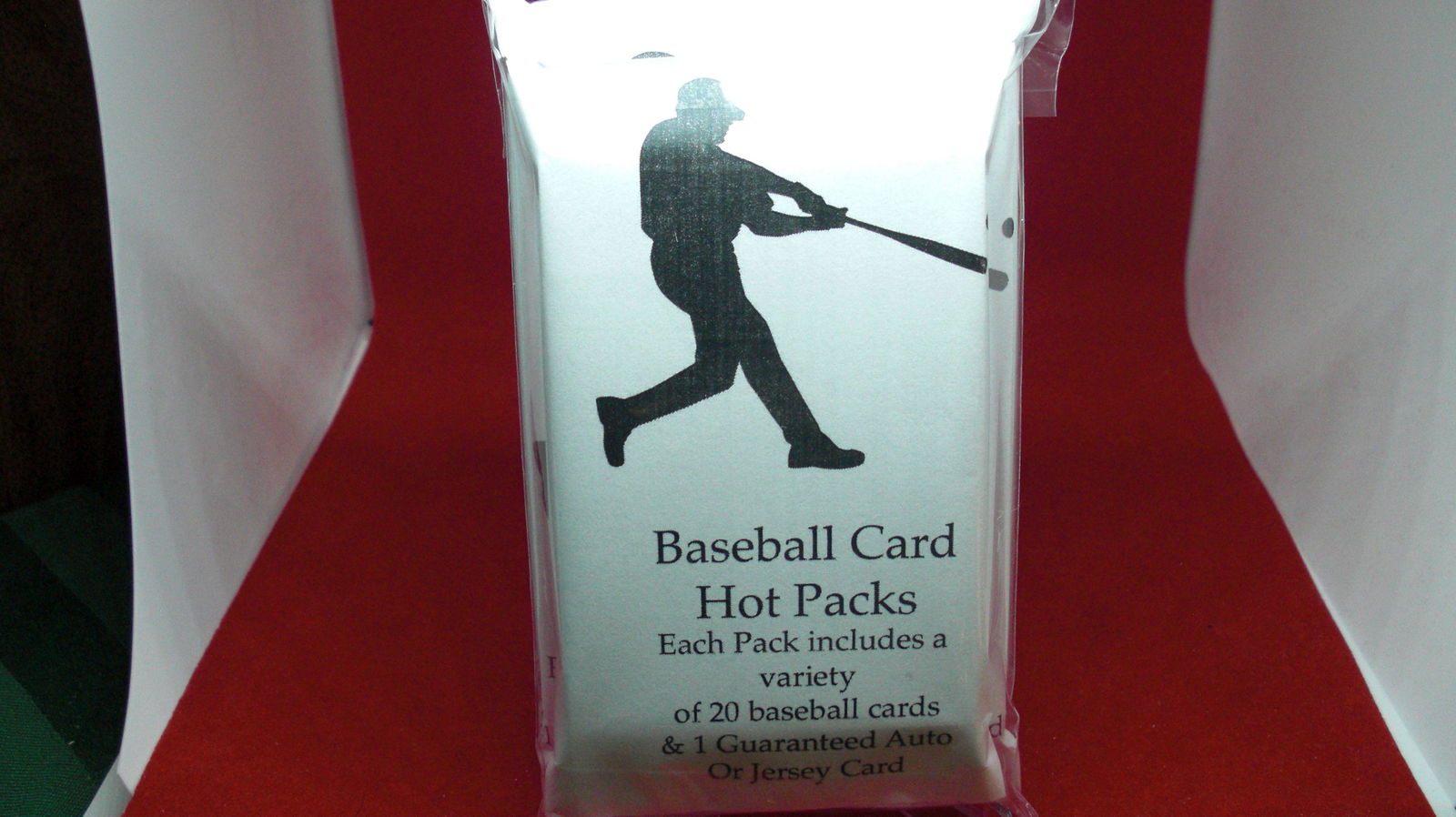 baseball hotpack 20 cards and 1 auto or jersey (1 of 1)