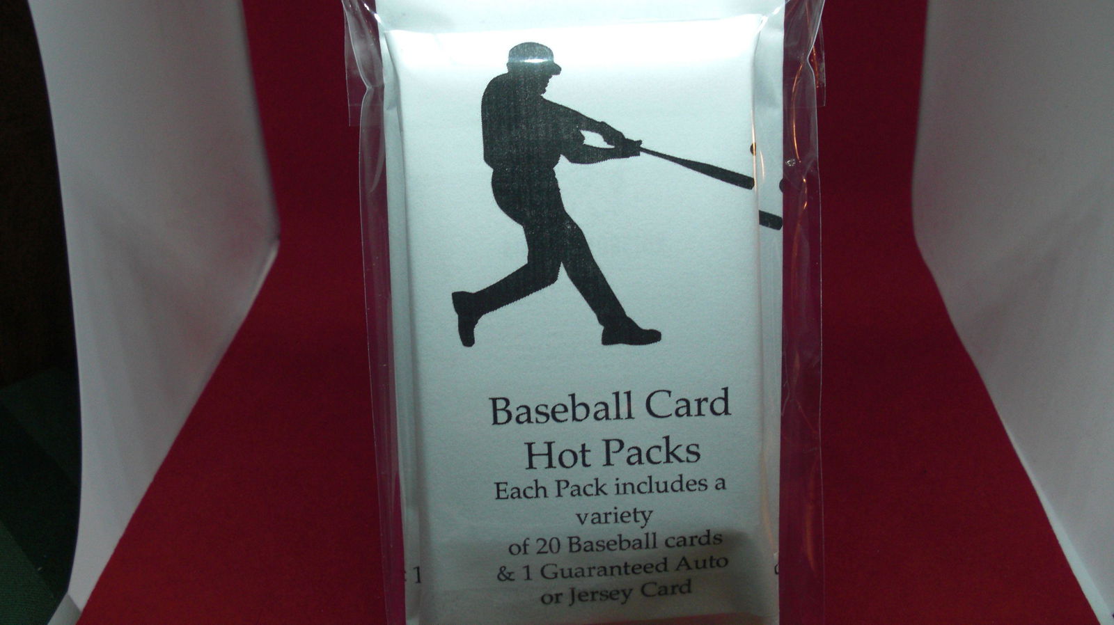 baseball hotpack 20 cards and 1 auto or jersey (1 of 1)