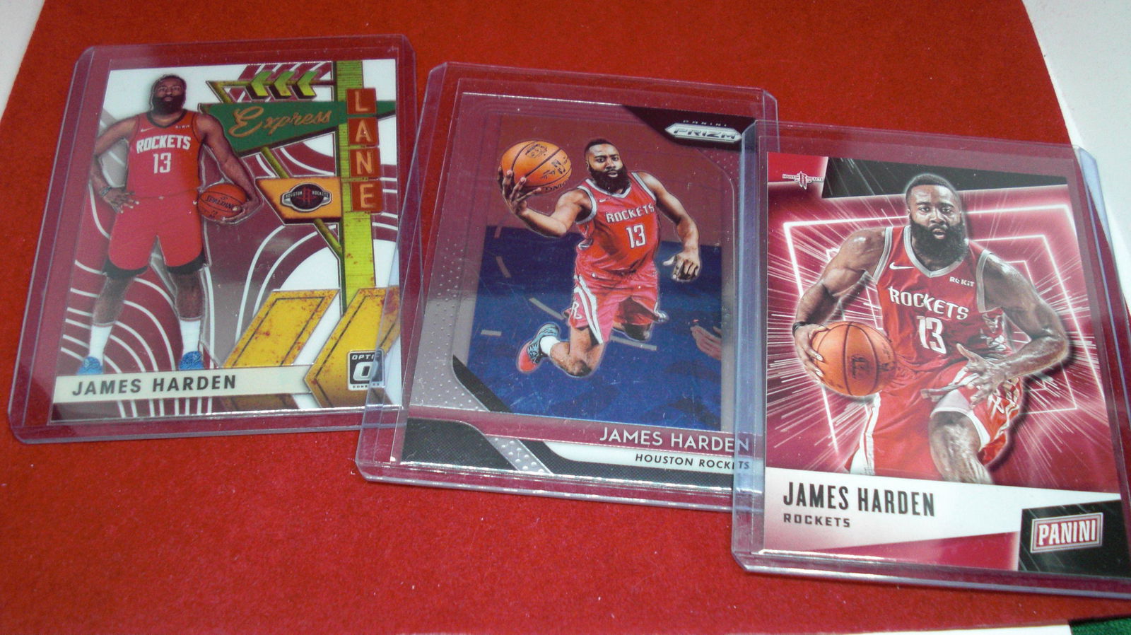 lot of 3 james harden cards (1 of 1)