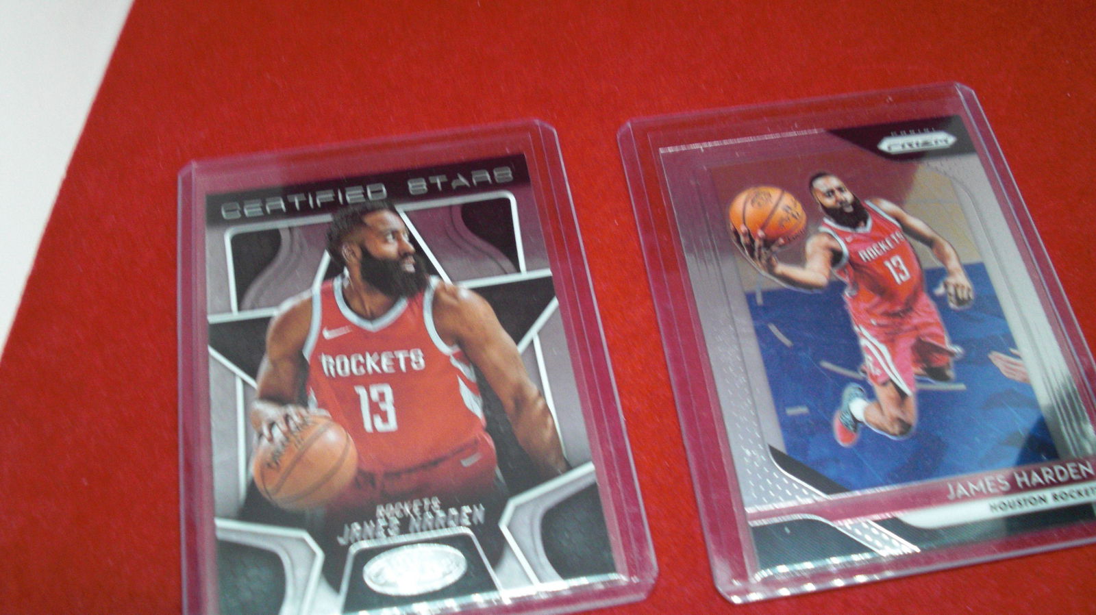 lot of 2 james harden cards (1 of 1)