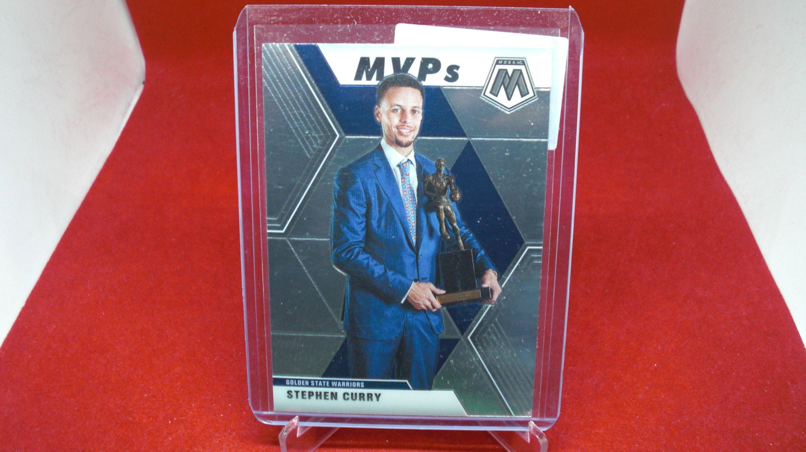 stephen curry mosaic: in top loader
