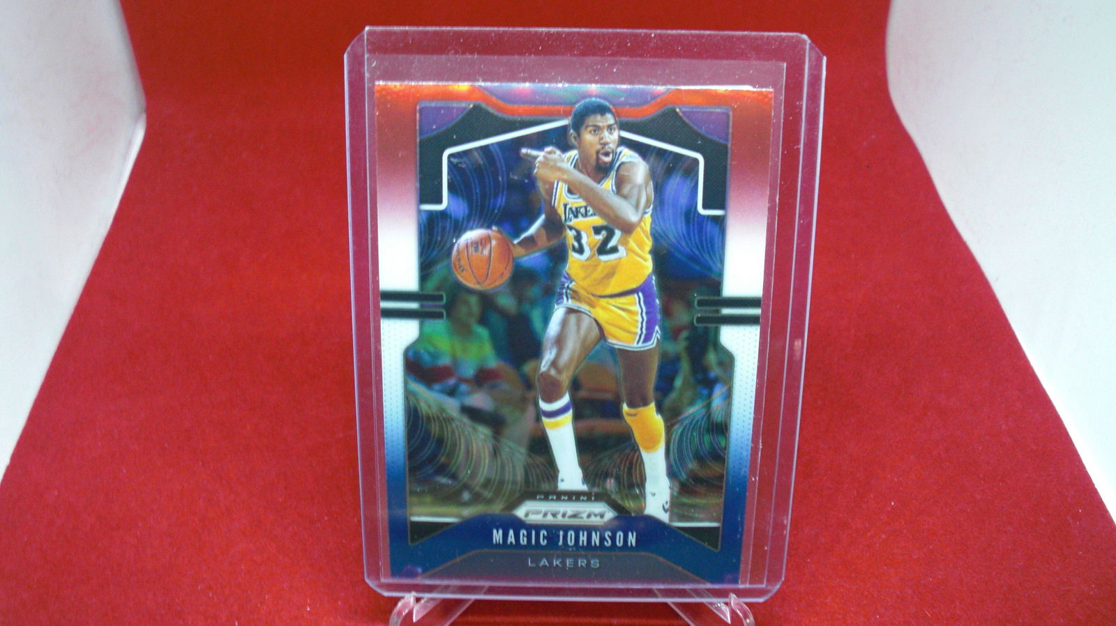 magic johnson prizm red/white/blue (1 of 1)