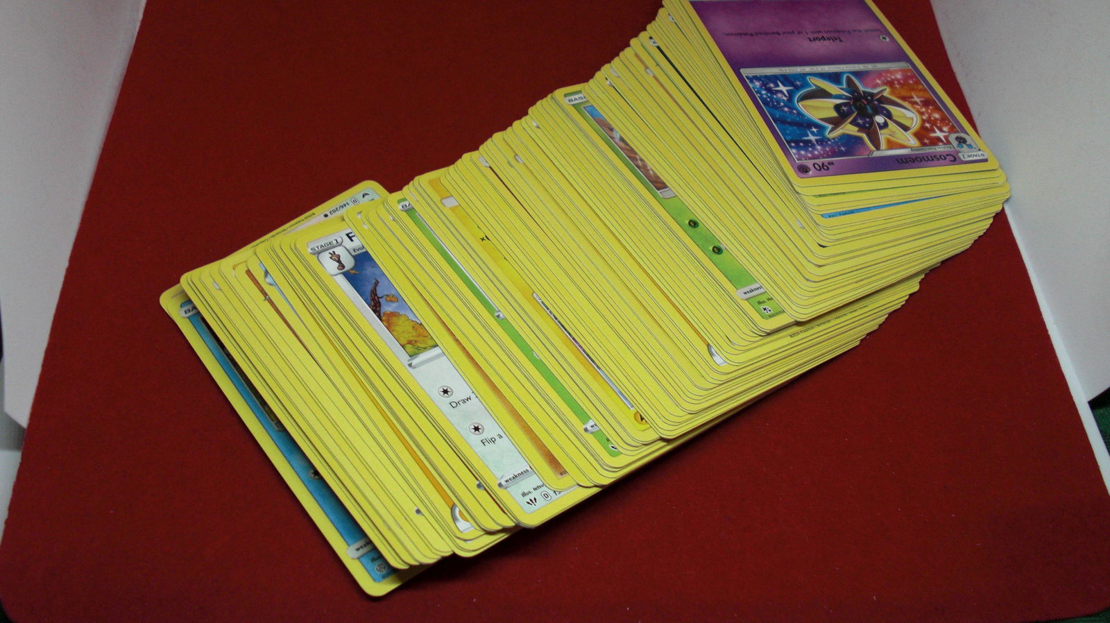 lot of 100 pokemon cards common/uncommon (1 of 1)