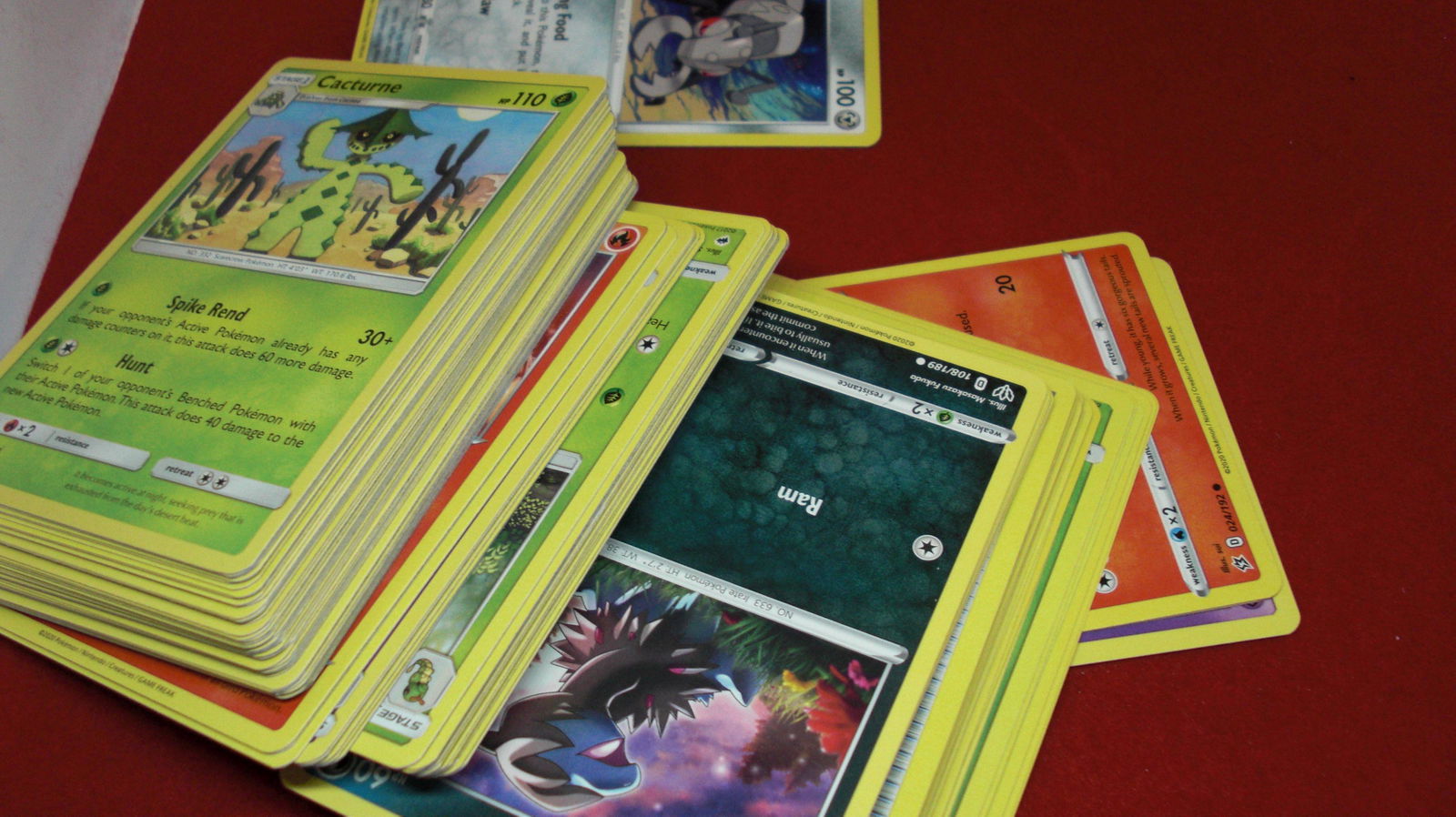 lot of 100 pokemon cards common/uncommon (1 of 1)
