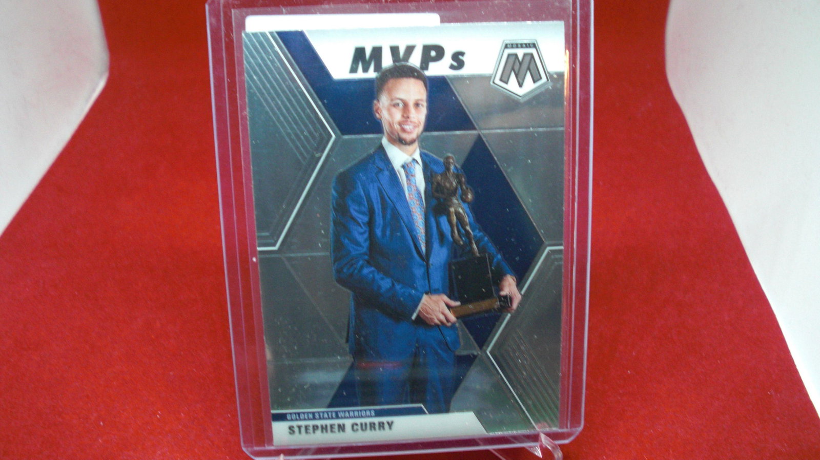 stephen curry mosaic: in top loader