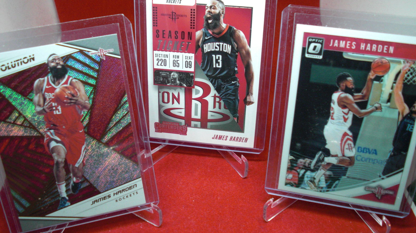 lot of 3 james harden cards (1 of 1)