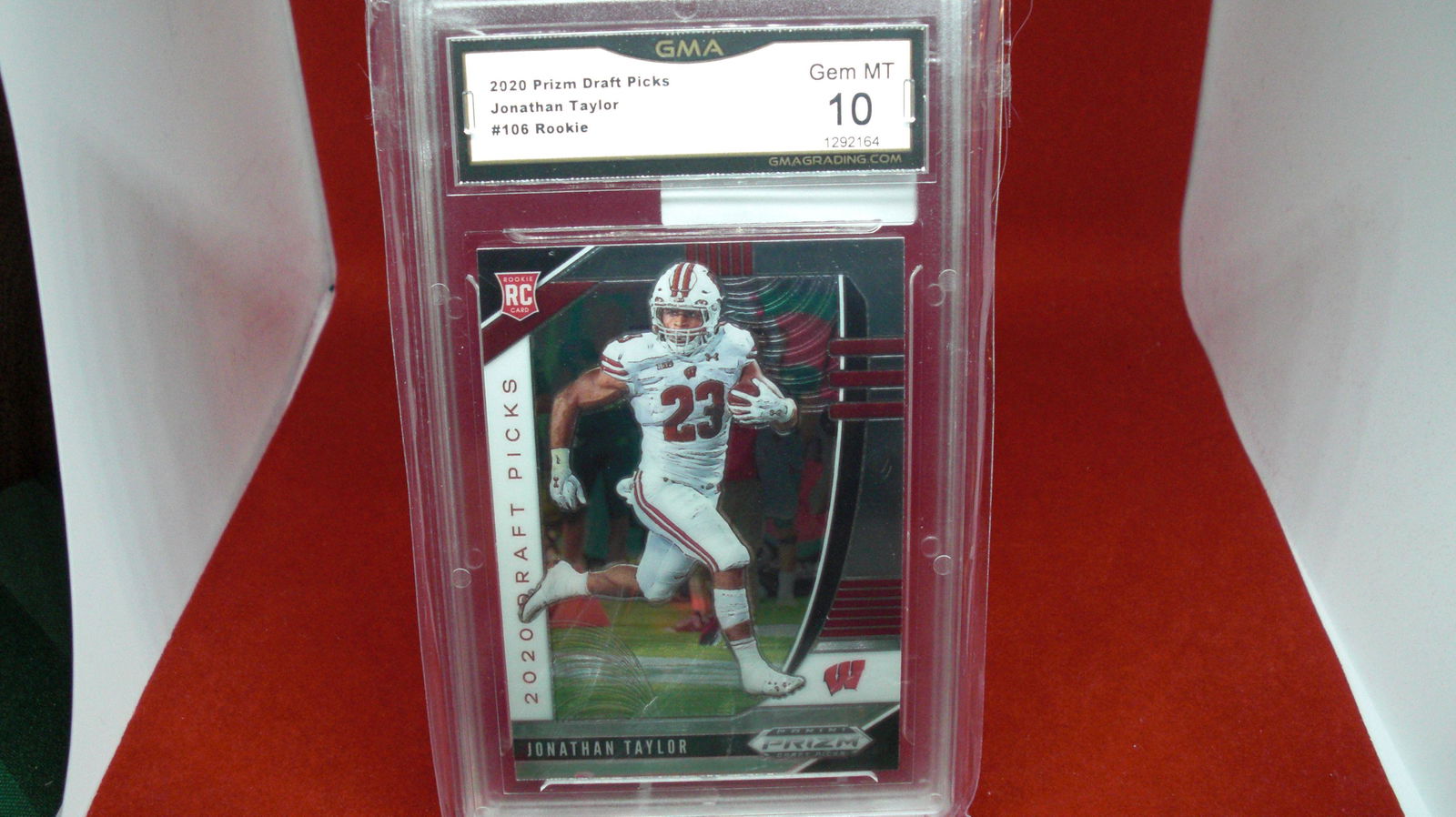 gma graded jonathan taylor rookie mint 10 (1 of 1)