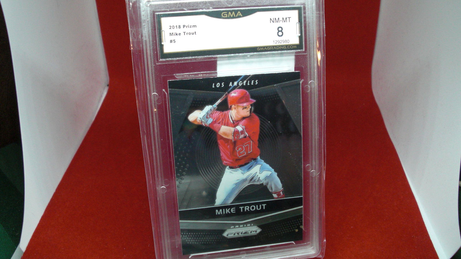gma graded mike trout mint 8 (1 of 1)
