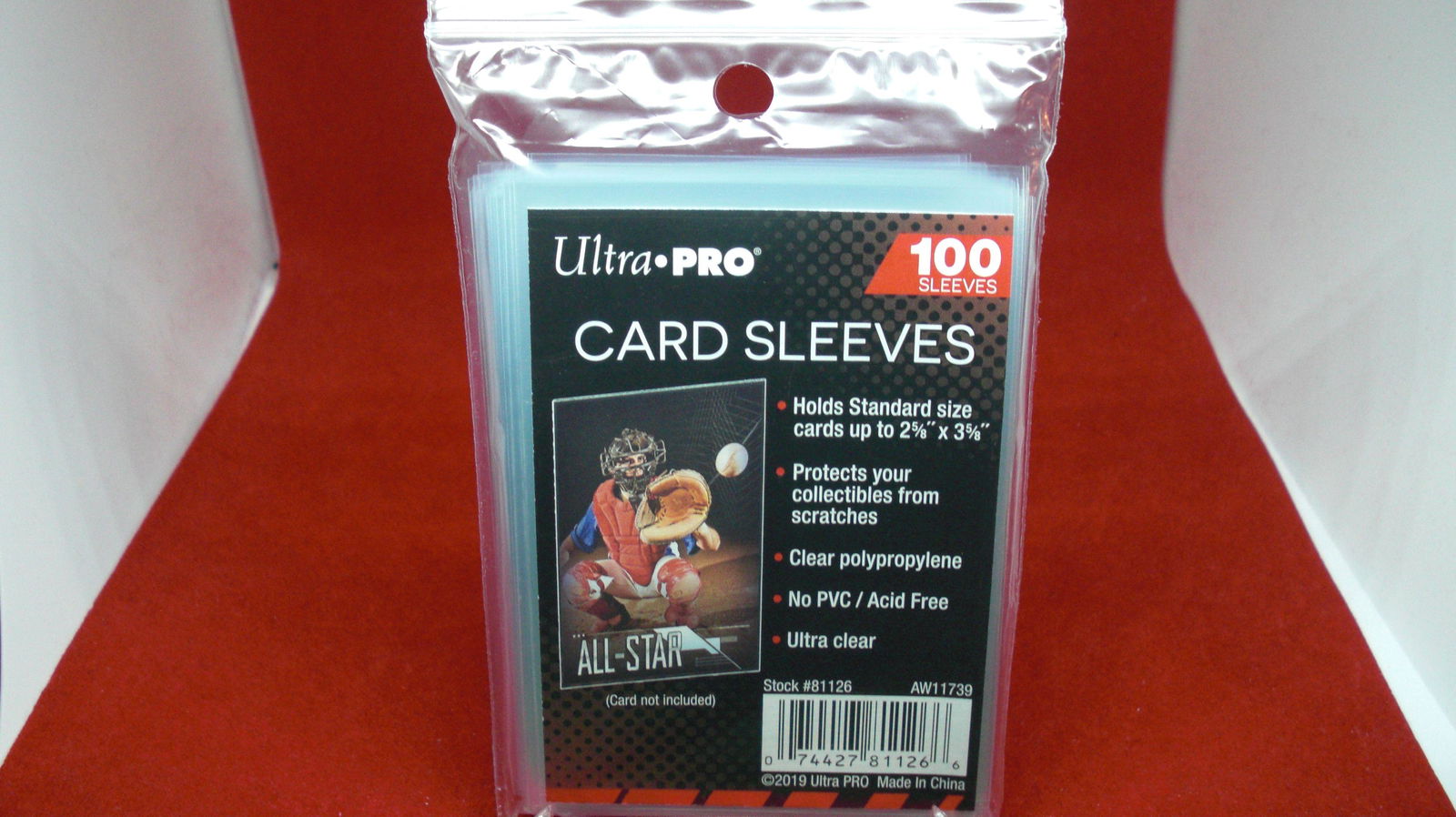 ultra pro card sleeves lot of 100 (1 of 1)