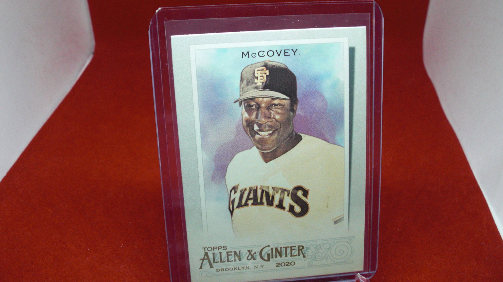 willie mccovey: in top loader