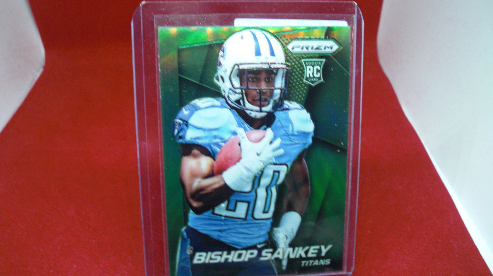 bishop sankey rookie green prizm (1 of 1)