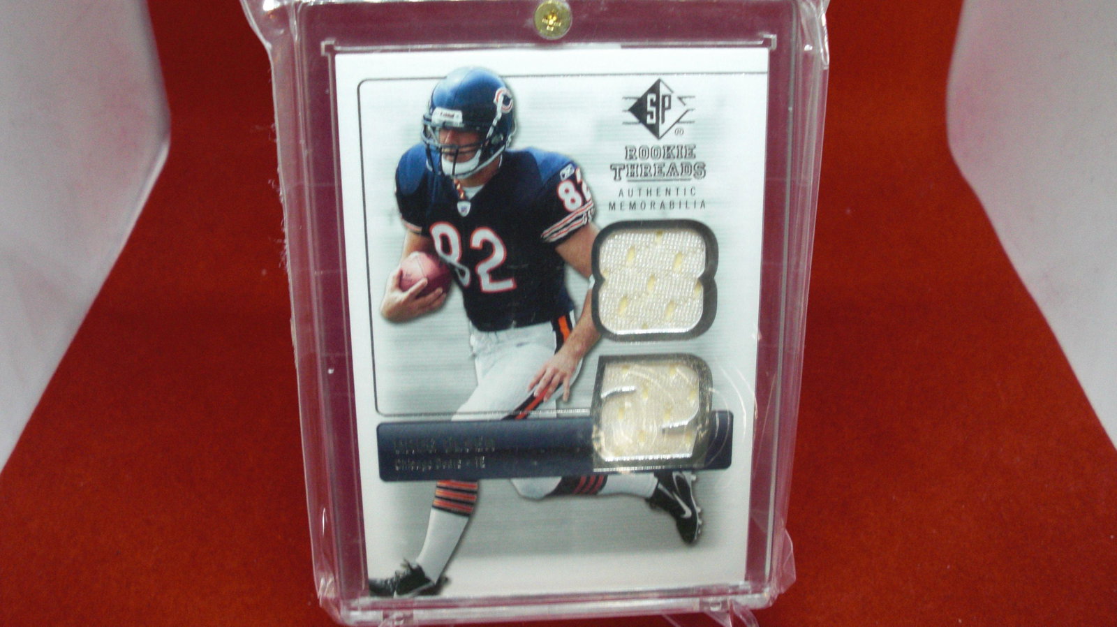 greg olsen jersey: in hard plastic case