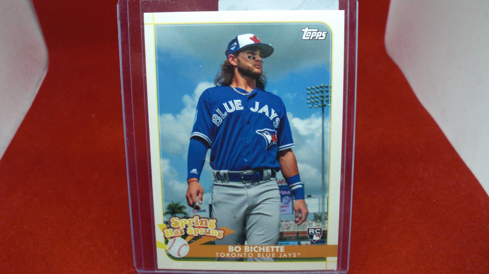 bo bichettte rookie: in top loader