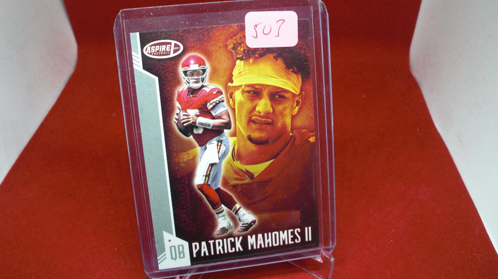 patrick mahomes: in top loader