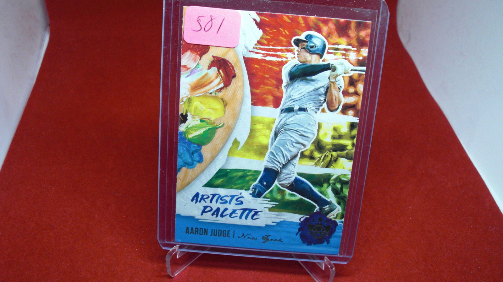 aaron judge artists palette: in top loader