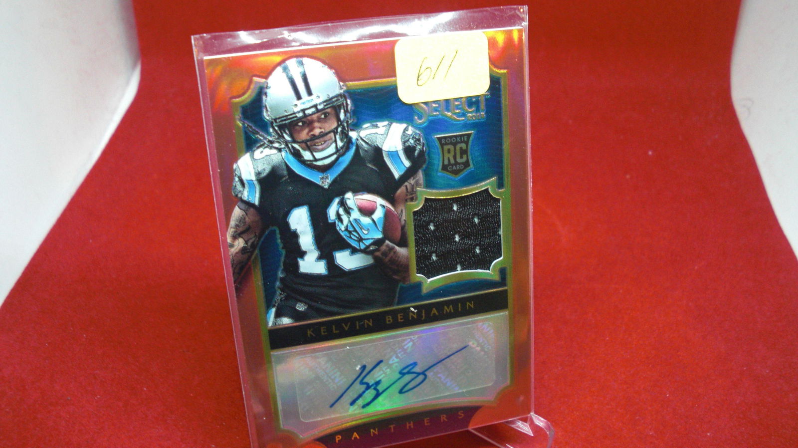 red select kelvin benjamin signature/jersey rookie (1 of 1)