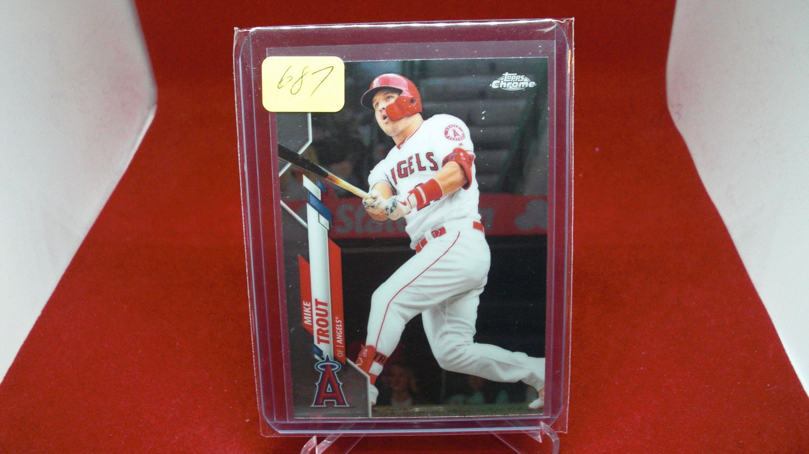mike trout topps chrome (1 of 1)