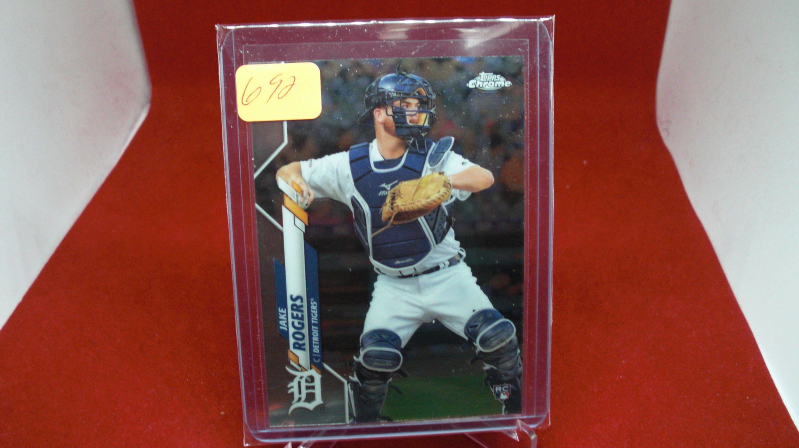 jake rogers topps chrome rookie (1 of 1)