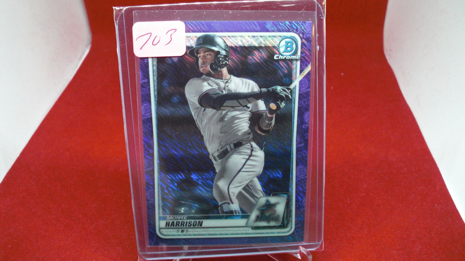 monte harrison purple bowman chrome (1 of 1)