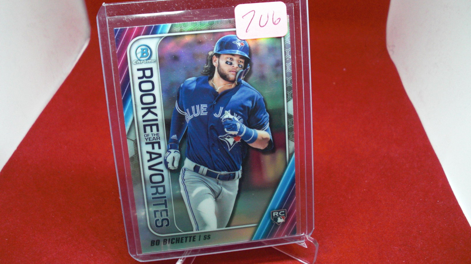 bo bichette rookie: in top loader