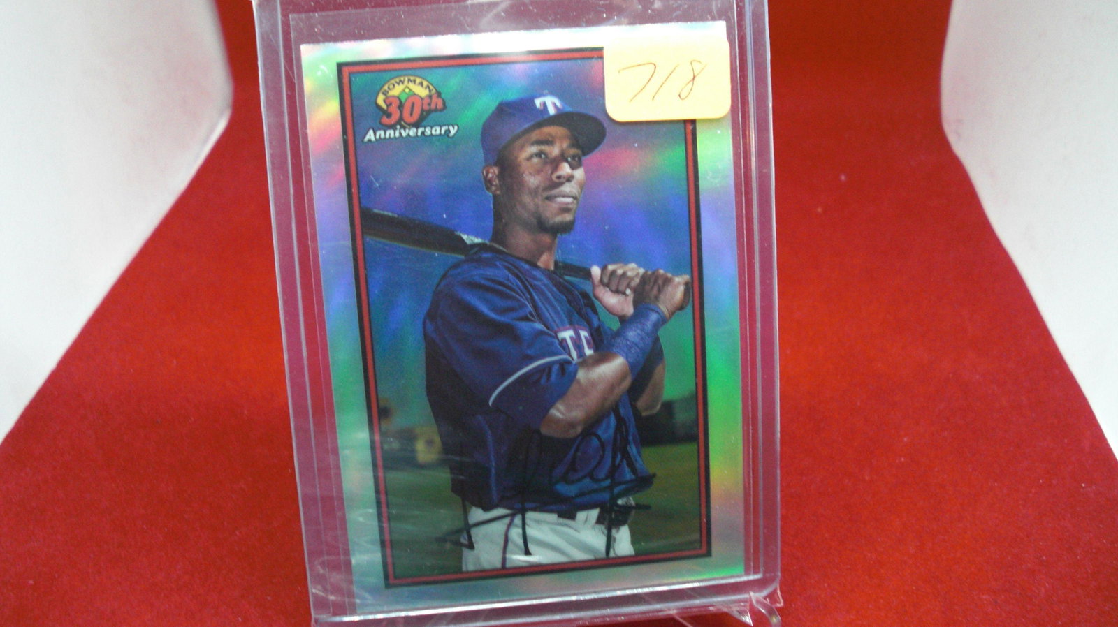 julio pablo martinez signature: in top loader